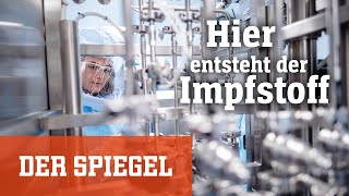 BionTech in Marburg So entsteht der mRNAImpfstoff gegen Corona  DER SPIEGEL [upl. by Norwood759]