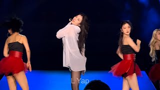 TWICE SANA  New Rules Dua Lipa Cover 4K60 Fancam  TWICE ‘Ready to Be’ Tour LA 61023 [upl. by Auoz]