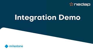 Nedap Milestone Integration Demo [upl. by Bullard]