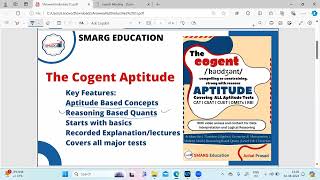 The Cogent Aptitude the book and other resources [upl. by Hayarahs226]