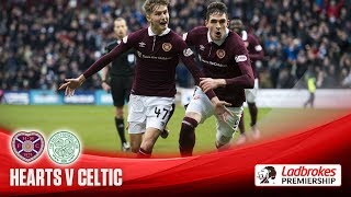 Hearts hammer Celtic to end recordbreaking run [upl. by Donegan]