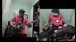 APT Rose Bruno Mars Drums and Guitar Cover [upl. by Ilse]