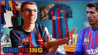 UNBOXING  Maillot domicile FC BARCELONE 2023 [upl. by Donegan10]