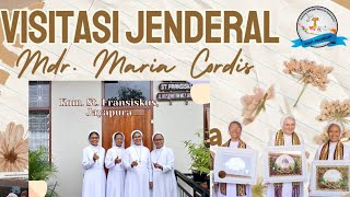 VISITASI JENDERAL DI KOMUNITAS St FRANSISKUS  JAYAPURA [upl. by Ahsemak388]