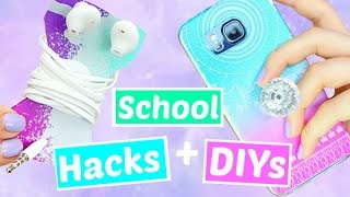 10 Back to School Hacks and DIYs [upl. by Airpac]