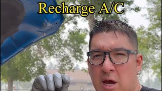 Recharge AC youtube diy [upl. by Roye995]