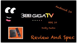 รีวิว กล่อง 3BB GIGA TV Android Tv Box รุ่นใหม่ มาพร้อมAndroid 10 พร้อมเปรียบเทียบ กล่อง True ID TV [upl. by Anerol178]