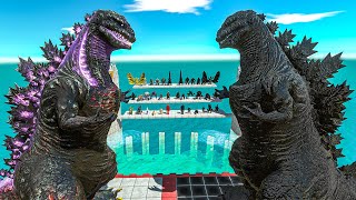 Kaiju Monsters vs Shadow Itself  Best Monsters in Kaiju Universe War [upl. by Klehm507]