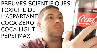 Effets de laspartame sur la santé Coca Zéro Light Pepsi Max [upl. by Collar830]