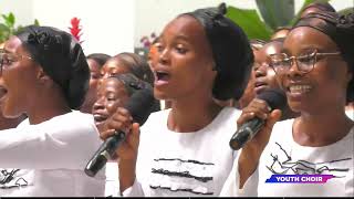 YOUTH CHOIR MINISTRATION 2  FAVOUR IS MY NAME  WOMAN THOU HAS FOUND FAVOUR WITH GOD [upl. by Nivra]