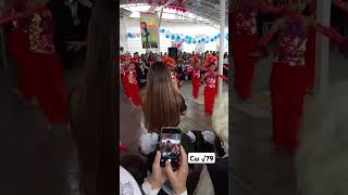 💃High school dance Сш√79 Танец 🏢 [upl. by Anib295]