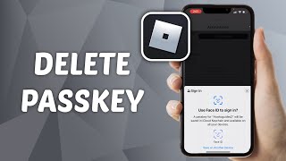 How to Delete Roblox Passkey [upl. by Enetsirk]