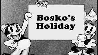 Boskos Holiday 1931 Looney Tunes [upl. by Faucher497]