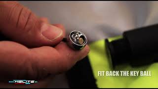 How to change your Helite CO2 Air Jacket Canister  Airvest Ltd [upl. by Faso323]