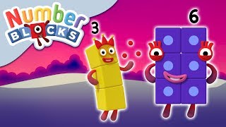 Numberblocks Odds amp Evens  Learn to Count [upl. by Sacram]