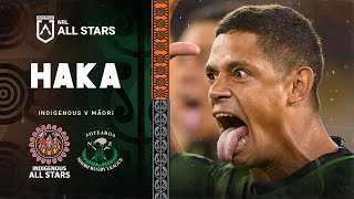 The 2024 Māori All Stars Haka  NRL [upl. by Ellerahs944]