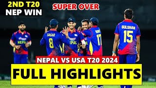 Sompal Kami Super over drama 🤯🔥NEP VS USA❤️‍🩹🙌cricket tranding [upl. by Kono130]