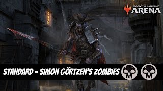 ⚫⚫ Simon Görtzens Zombies  VOW  Standard  MTG Arena [upl. by Shirberg37]