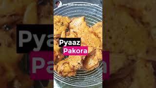 Crispy Pyaaz Pakora recipe Enjoy with your evening tea  Shorts [upl. by Castro564]