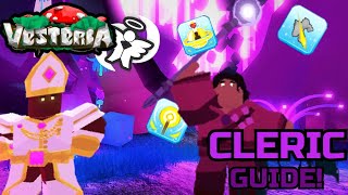 Ultimate Cleric Guide  Vesteria Giveaway winner [upl. by Baylor780]