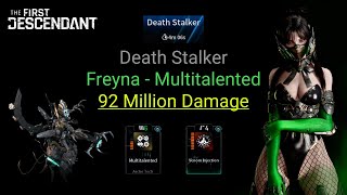 Death Stalker  Freyna  Multitalented Loop  92 Million Damage [upl. by Yantruoc753]