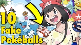 10 Fake Poké Balls [upl. by Atinar]