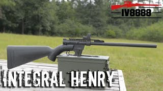 Integrally Suppressed Henry US Survival Rifle [upl. by Hepsibah]