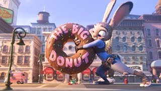 Zootropolis  Vlaamse Clip Eet Een Donut Agentje  Disney BE [upl. by Allets81]