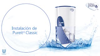 Instalación de Pureit® Classic [upl. by Erdna]