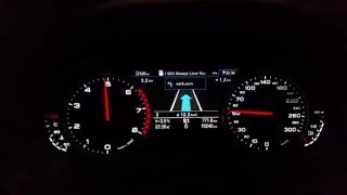 Audi A6 20 TFSI acceleration 0100 [upl. by Cyrano6]