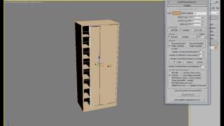 Моделируем шкафкупе за 50 секунд с помощью symmetrical cabinet v2 2 [upl. by Amlus]