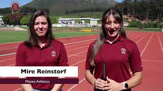 Maties Sport studentathletes shares their experiences at national amp international events in 2023 [upl. by Venuti234]