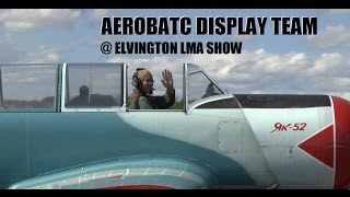 AEROBATIC DISPLAY TEAM ELVINGTON LMA MODEL SHOW 2014 [upl. by Dita393]