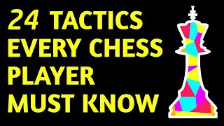 ALL Chess Tactics Explained Chess Strategy Moves Ideas amp Basics for Beginners How to Play Chess [upl. by Sheppard]