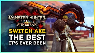 Monster Hunter Rise Sunbreak  Switch Axe is the Best Its Ever Been [upl. by Benedicto571]