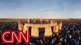 Celebrate the summer solstice at Stonehenge  360 Video [upl. by Tobit621]