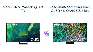 Samsung Q70A vs QN90B Which Quantum TV reigns supreme [upl. by Kipton22]