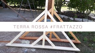 Come fare un frattazzostaggia in legno fai da te per campi da tennis in terra rossa Tutorial [upl. by Alur761]