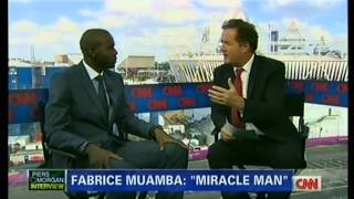 Fabrice Muamba interview with Piers Morgan on CNN 020812 [upl. by Pomfrey]