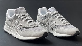 HOW TO STANDARD LACE UP NEW BALANCE 997H ORIGINAL WAY [upl. by Ethelind111]