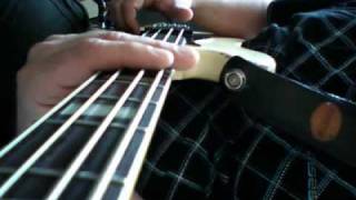 Slap bass lesson  Mark King style 02 [upl. by Eila669]