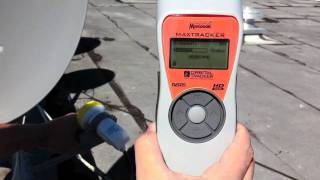 MaxTracker OTM900 FTA Hispasat 30W Satellite Meter [upl. by Basir]