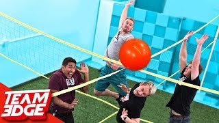 Four Square Volleyball Challenge [upl. by Ellerd]