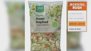 Whole Foods issues voluntary recall for salad kit [upl. by Aiselad75]