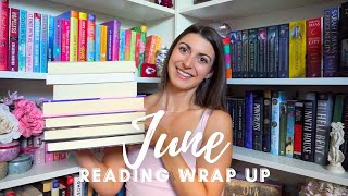 READING WRAP UP  All the Books I Read in June [upl. by Nahguav]