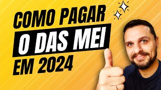 Como Gerar e PAGAR DAS MEI Passo a Passo em 2024 [upl. by Sihon893]