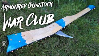 Making A Gunstock War Club  History MODIFIED [upl. by Soalokcin196]