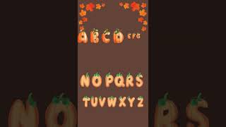 ABC Song  pumpkin farm  Short [upl. by Lemon]