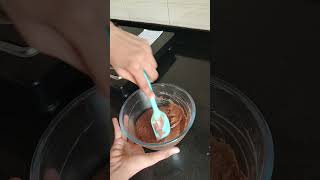 Chocolate sponge cake recipe shortvideo [upl. by Crystie]