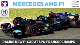 iRacing  NEW MERCEDES AMG W12 E PERFORMANCE Formula 1 Car at SpaFrancorchamps [upl. by Irafat708]